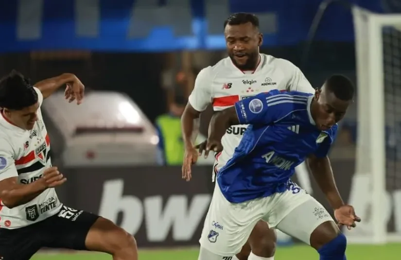Millonarios empató con São Paulo y dejó escapar la victoria tras fallar un penal en Brasil